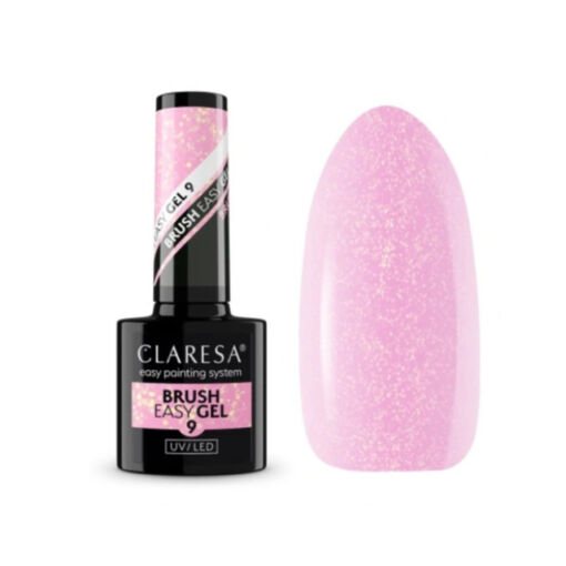 CLARESA BRUSH EASY UV/LED GÉL 9-5g