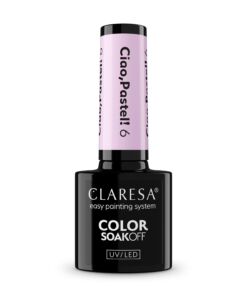 CLARESA UV/LED gél lak CIAO PASTEL 6-5g