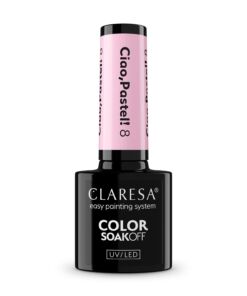 CLARESA UV/LED gél lak CIAO PASTEL 8-5g