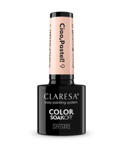 CLARESA UV/LED gél lak CIAO PASTEL 9-5g