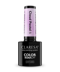 CLARESA UV/LED gél lak CLOUD PASTEL 6-5g