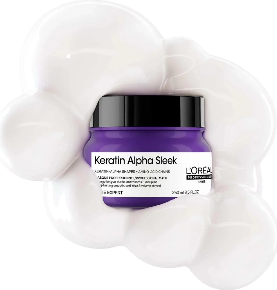 L´Oréal Serie Expert KERATIN ALPHA SLEEK MASKA-250ml - Image 3