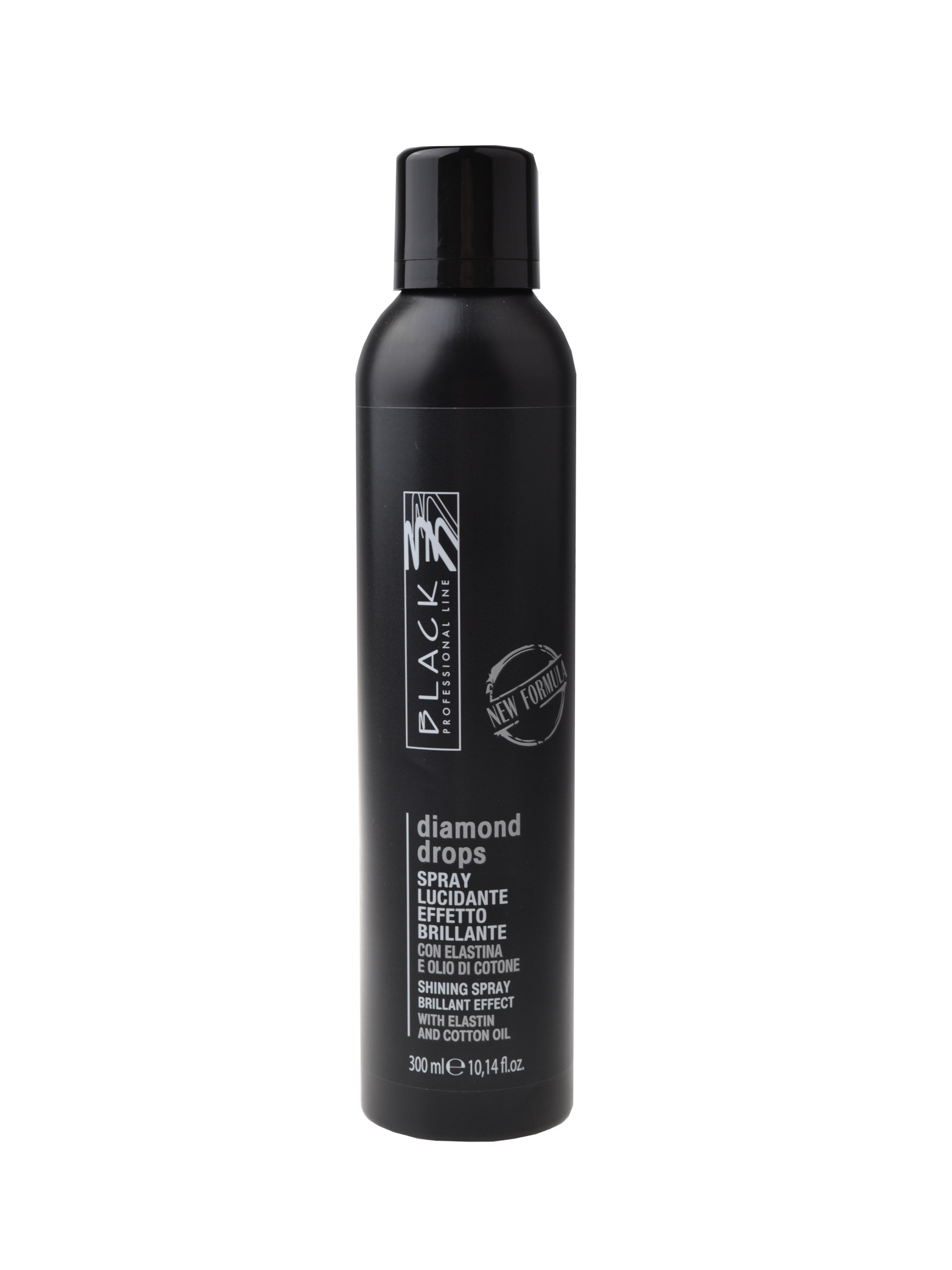 Black Professional-DIAMOND DROPS LESK NA VLASY-300ml