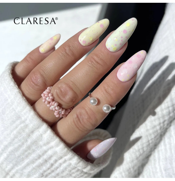 CLARESA TOP NO WIPE PASTEL GARDEN gél lak-5g – Obrázok 3