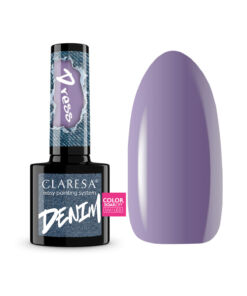 CLARESA UV/LED gél lak DENIM DRESS TLMENÁ FIALOVÁ-5g