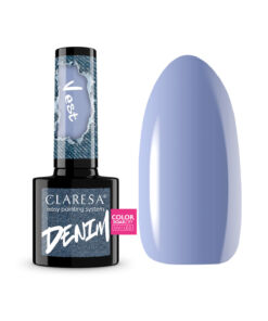 CLARESA UV/LED gél lak DENIM VEST TLMENÁ MODRÁ-5g