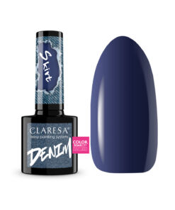 CLARESA UV/LED gél lak DENIM SKIRT NÁMORNÍCKA MODRÁ-5g