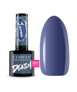 CLARESA UV/LED gél lak DENIM JEANS SÝTA MODRÁ-5g