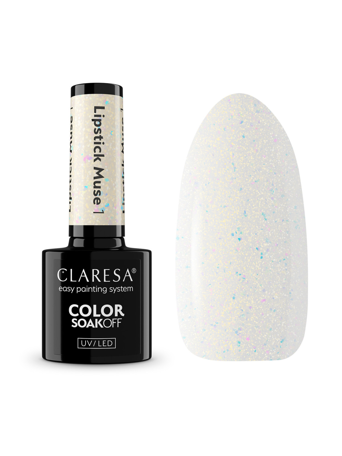 CLARESA UV/LED gél lak LIPSTICK MUSE 1-5g
