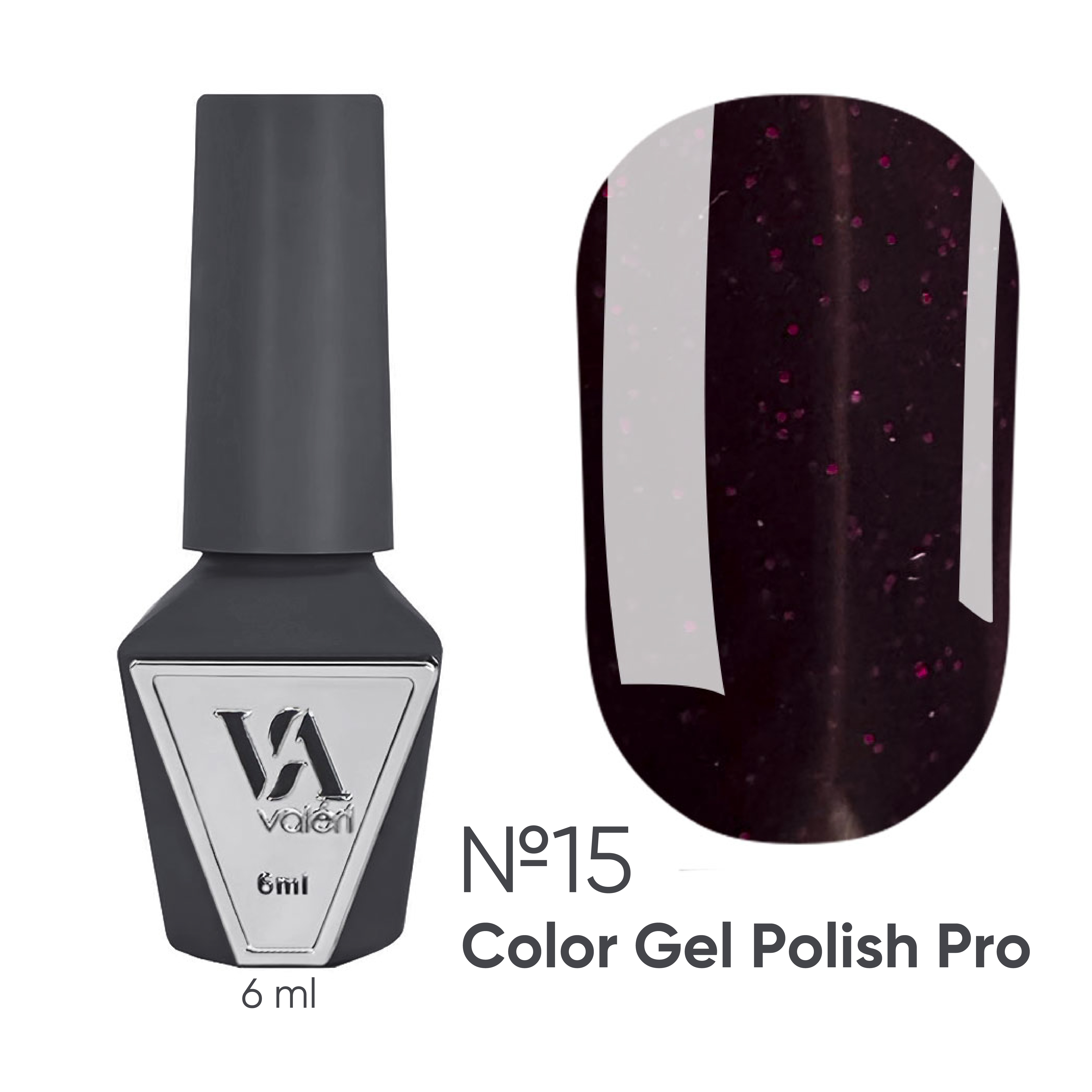 VALERI UV/LED gél-lak PRO 15-6ml