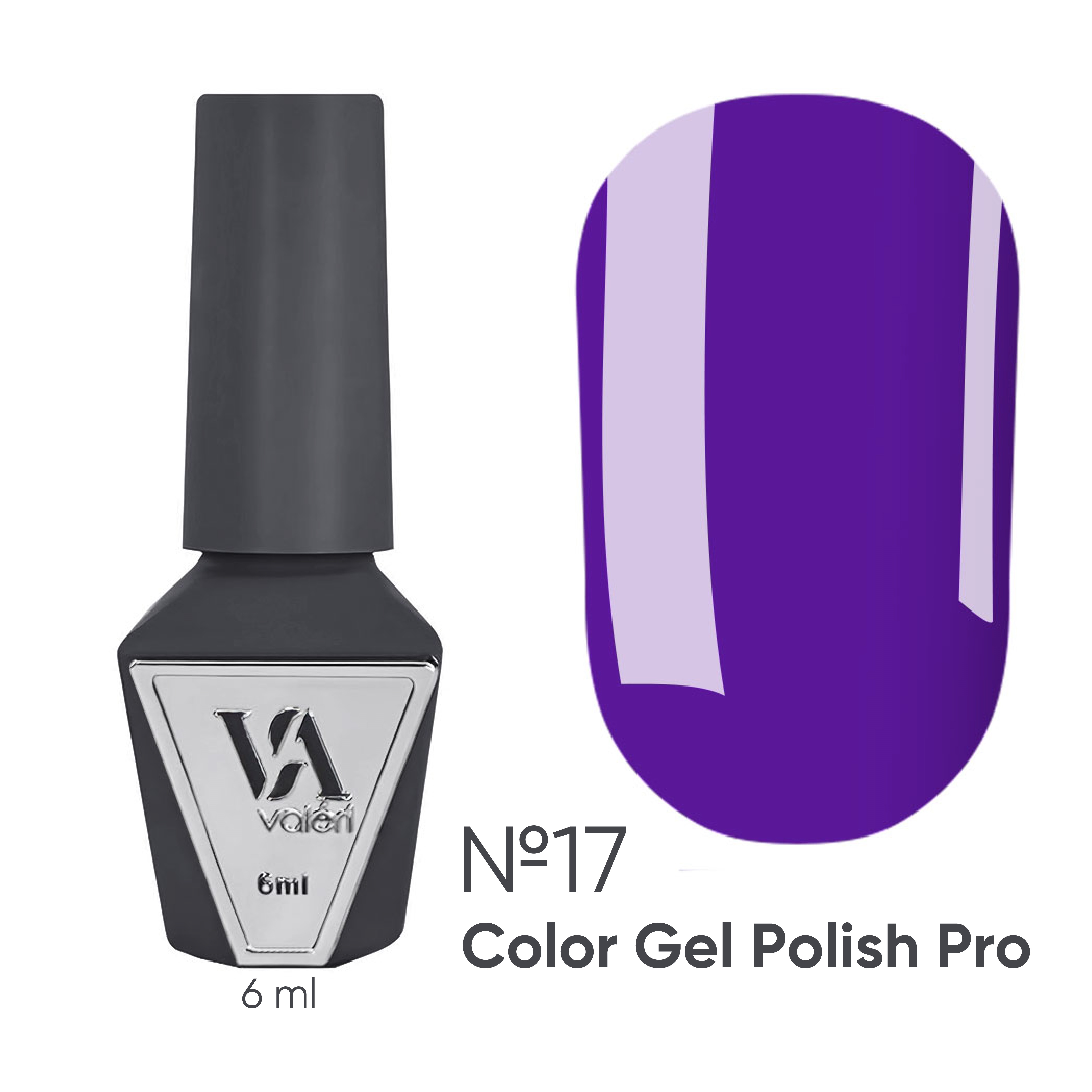 VALERI UV/LED gél-lak PRO 17-6ml
