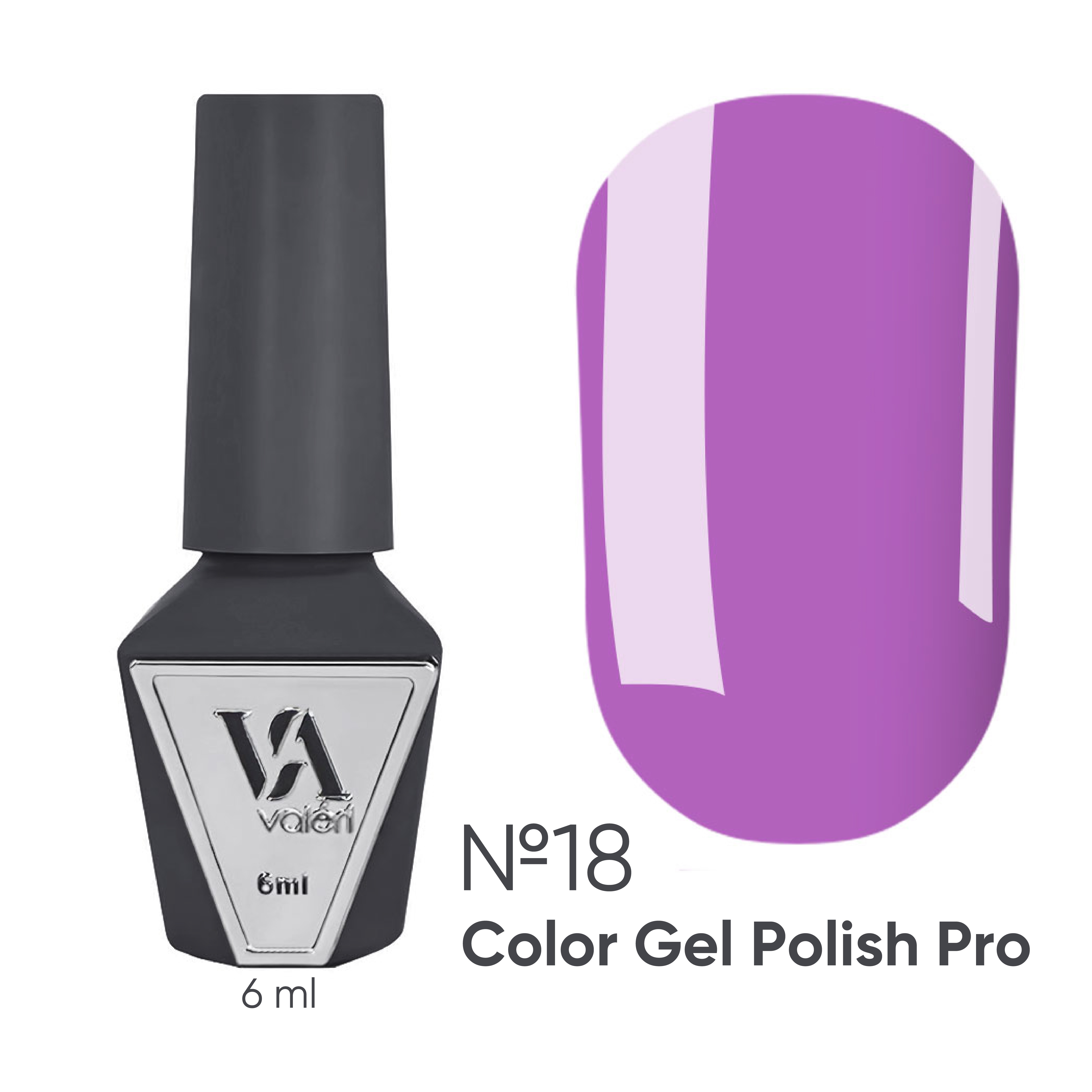 VALERI UV/LED gél-lak PRO 18-6ml