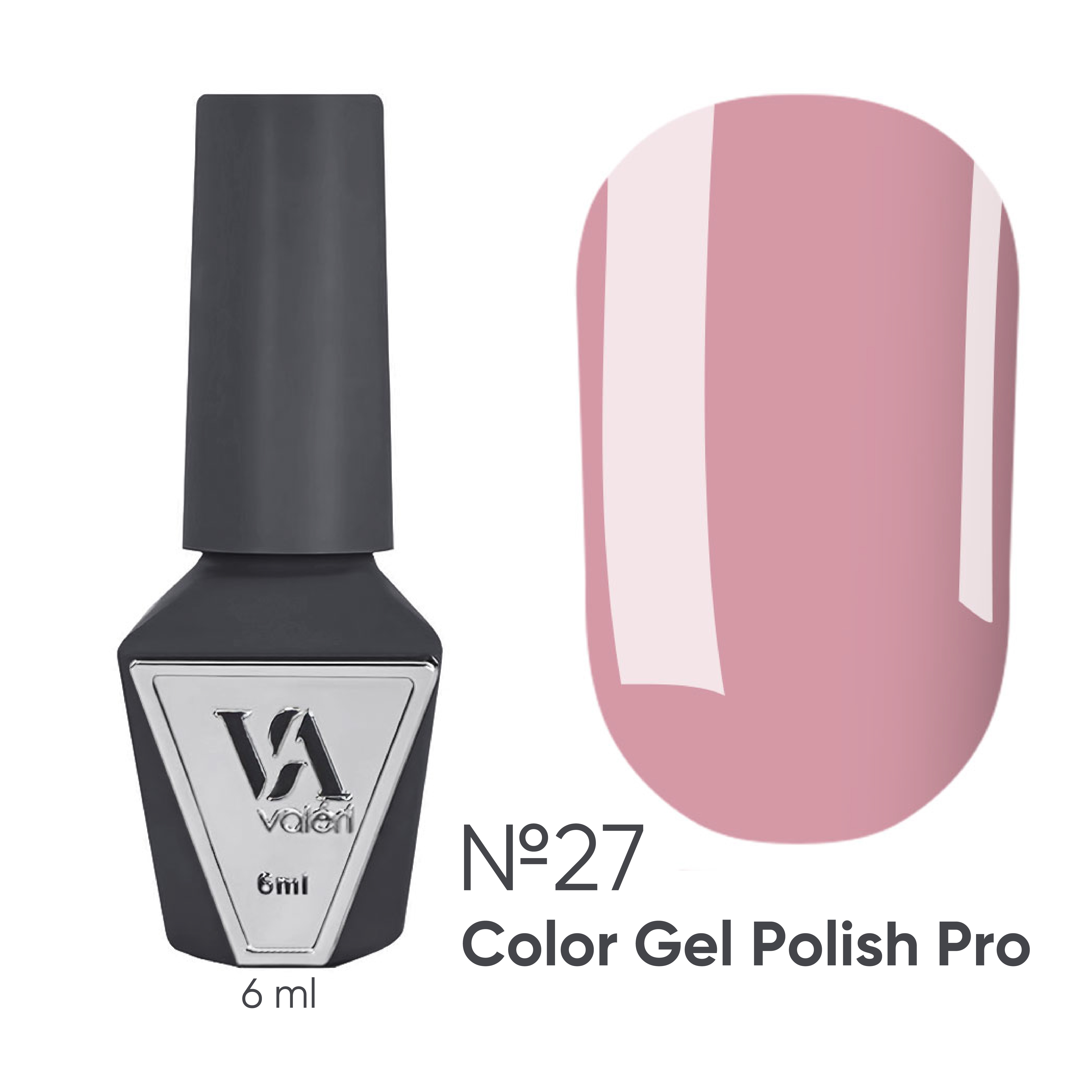 VALERI UV/LED gél-lak PRO 27-6ml