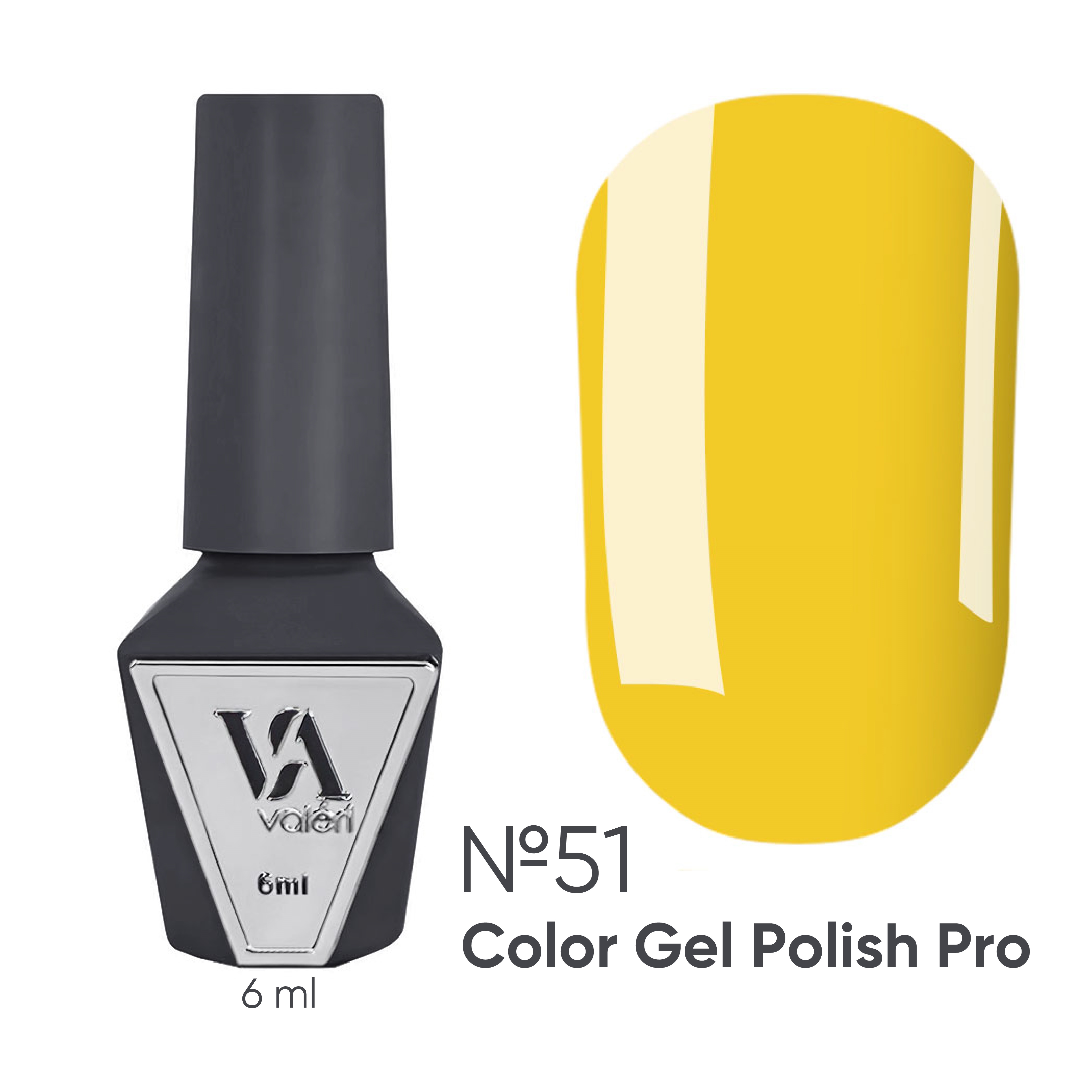 VALERI UV/LED gél-lak PRO 51-6ml