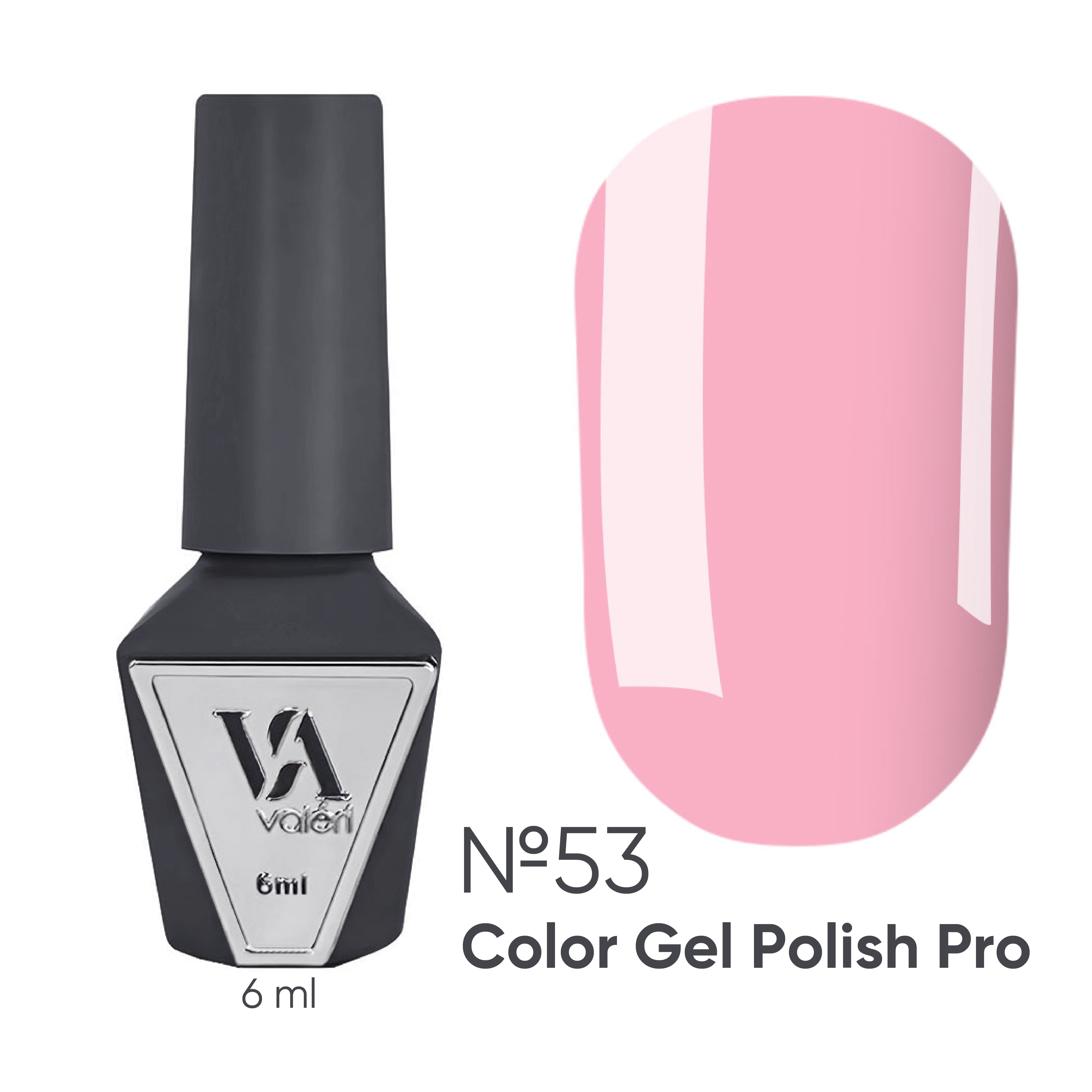 VALERI UV/LED gél-lak PRO 53-6ml