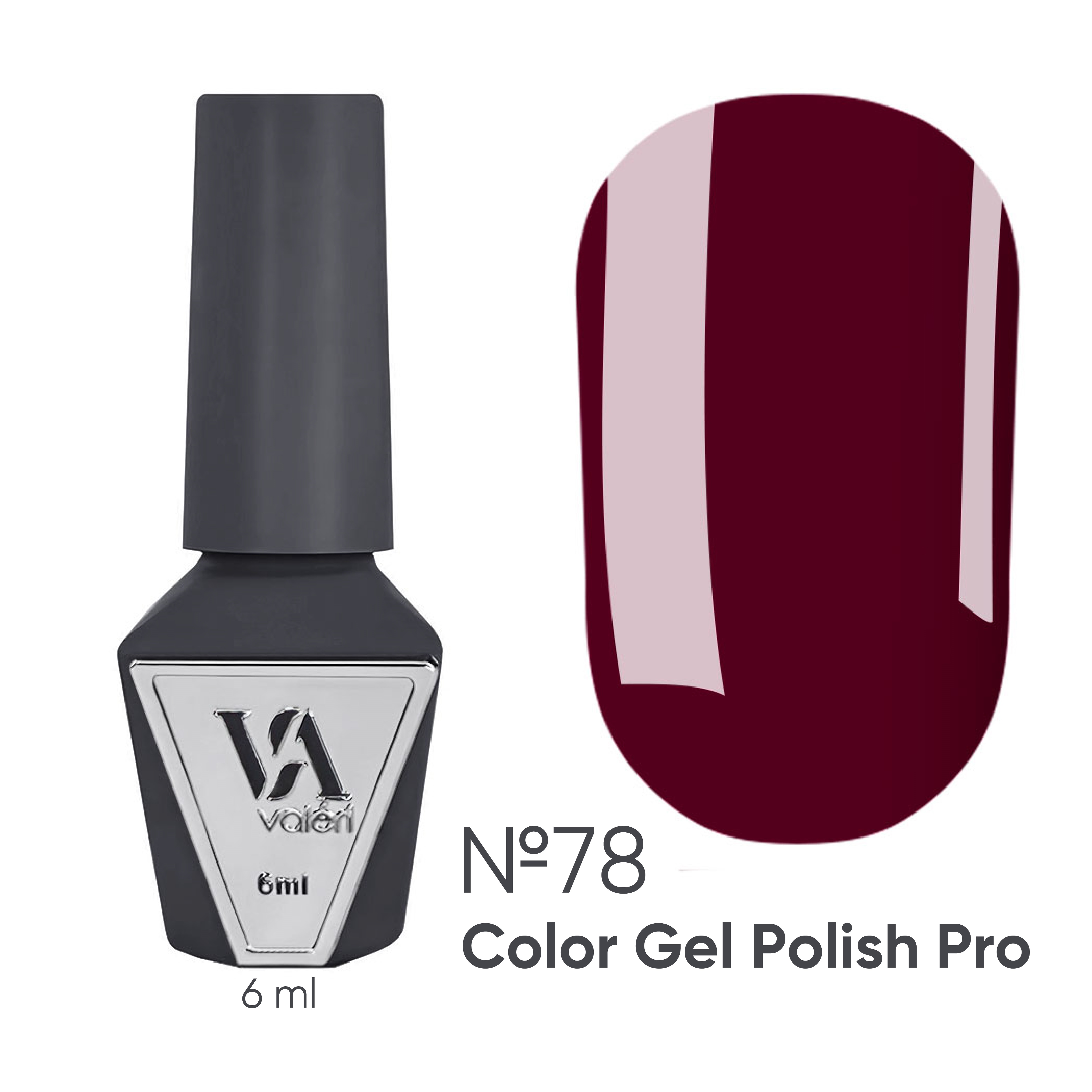 VALERI UV/LED gél-lak PRO 78-6ml
